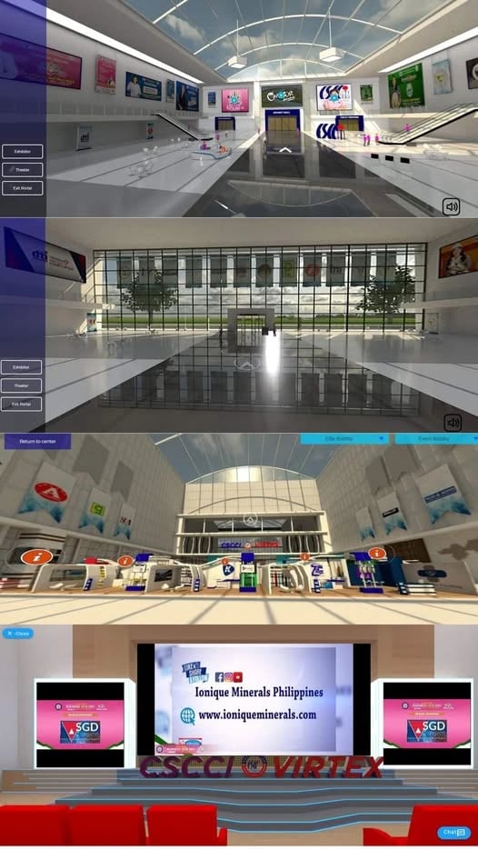 CSCCI Virtex interactive 3D exhibition platform